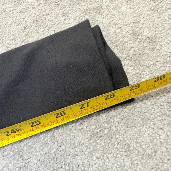 AYR Pants The High Hopes Wide Leg Size Medium Black Pima Cotton Modal Wide Leg - Picture 16 of 16